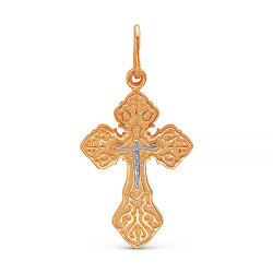 z3-071 Православный крест. Золото 585.