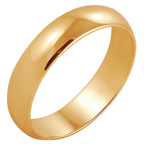 Z1-1050 Обручальное кольцо классическое шириной 5 мм.Золото 585. 