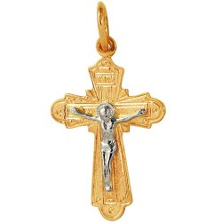 z3-265 Православный крест. Золото 585.