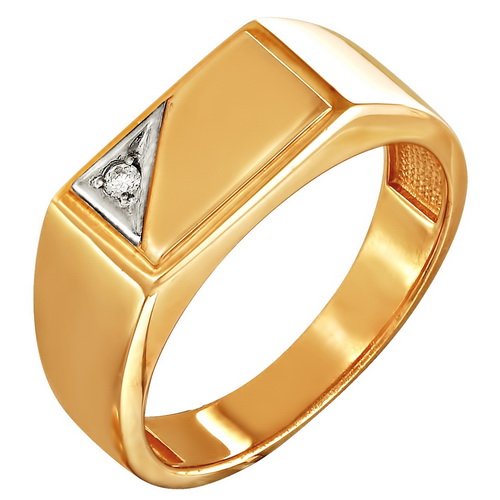 Фото кольцо мужское золотое кольцо
