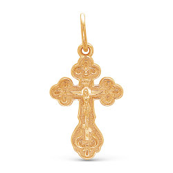 z3-076 Православный крест. Золото 585.