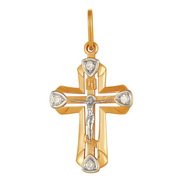 z3-8175 Православный крест. Золото 585.