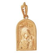 z3-7584 Православный крест. Золото 585.