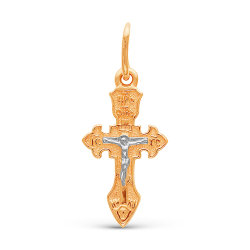 z3-072 Православный крест. Золото 585.