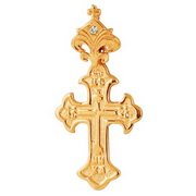 z3-070 Православный крест. Золото 585.