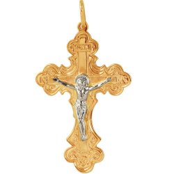 z3-260 Православный крест. Золото 585.