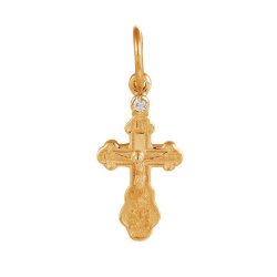 z3-7983 Православный крест. Золото 585.